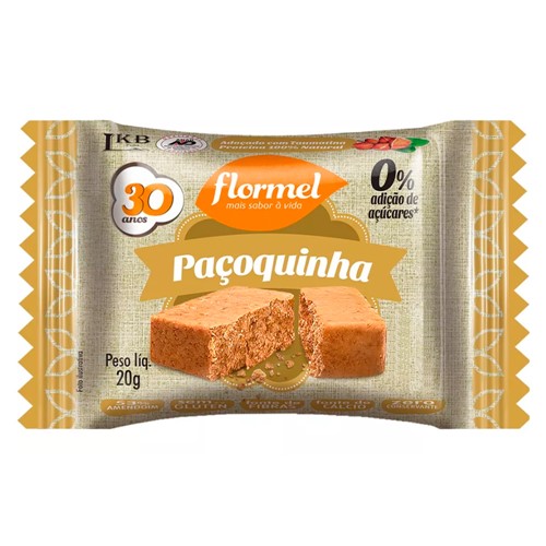 Doce Flormel Paçoquinha com 20g