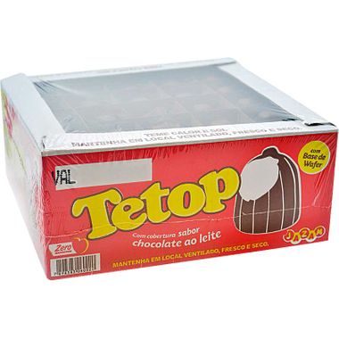 Doce Jazam Tetop Chocolate 50un