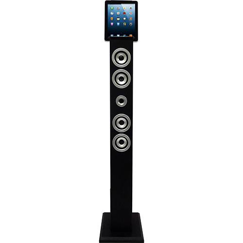 Dock Station Smartphone Tower com Bluetooth C/ Entradas Auxíliar e Vídeo - Preto