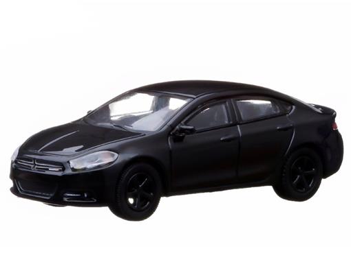 Dodge: Dart GT (2013) - Black Bandit - Série 9 - 1:64 - Greenlight 180300