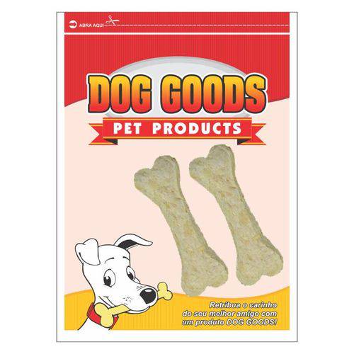 Dog Goods Osso Extrusado Natural 4-5" C/ 2 Unidades