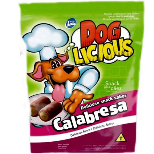 Dog Licious Calabresa Total Alimentos - 80 G