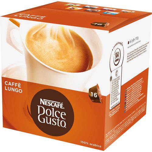 Dolce Gusto Caffé Lungo 112g C/ 16 Cápsulas - Nescafé