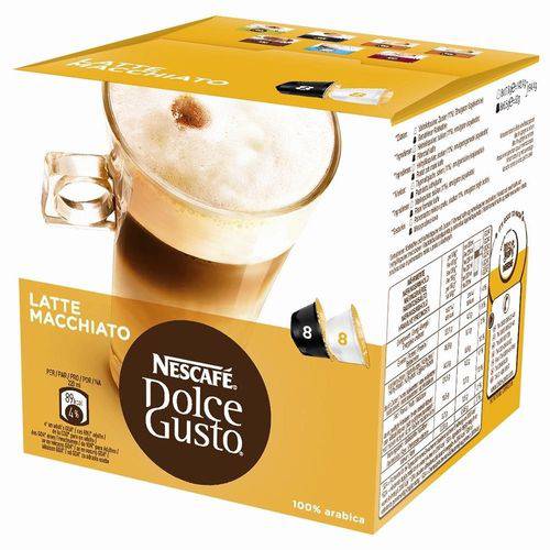 Dolce Gusto Latte Macchiato 194g C/ 16 Cápsulas - Nescafé