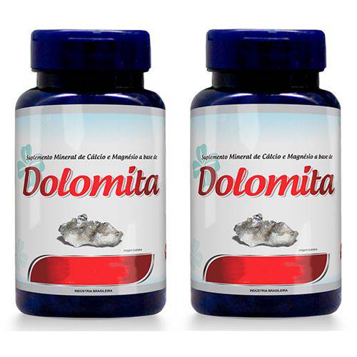 Dolomita (Cálcio e Magnésio) - 2 Un de 120 Cápsulas - Promel