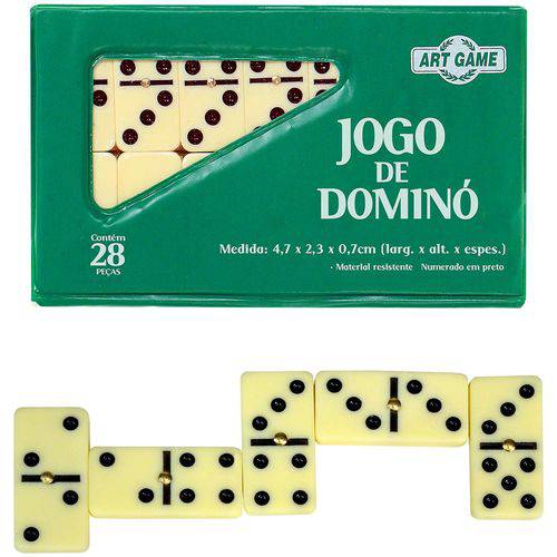 Domino Domino 7mm 28 Pecas Art Brink Unidade