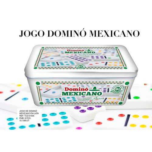 Domino Mexicano com 91 Pçs Hoyle Games