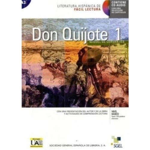 Don Quijote de La Mancha 1 - Libro Con Cd Audio