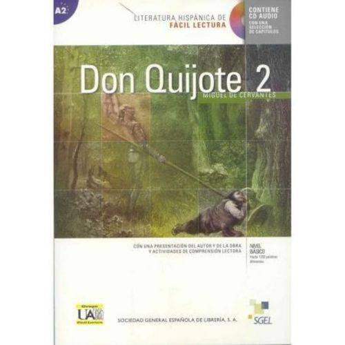 Don Quijote de La Mancha 2 Nível A2 Livro+cd/sgel