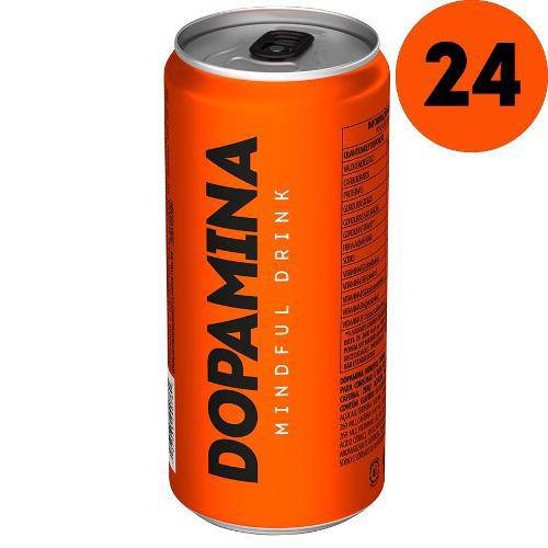 Dopamina Mindful Drink 269ml Pack com 24 Latas