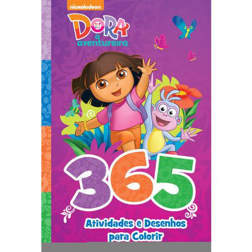 Dora, a Aventureira: 365 Atividades e Desenhos para Colorir