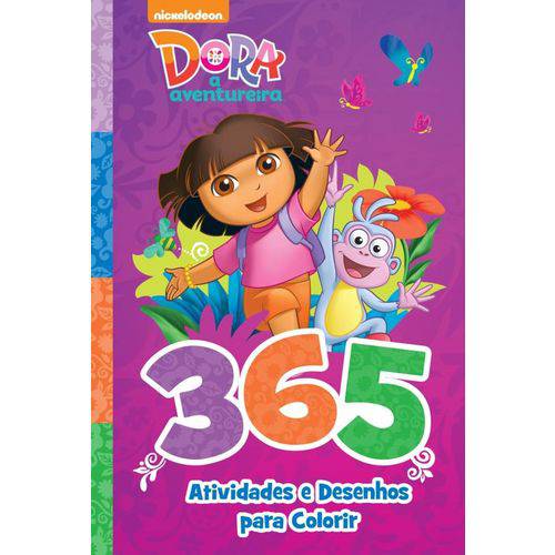 Dora, a Aventureira - 365 Atividades e Desenhos para Colorir