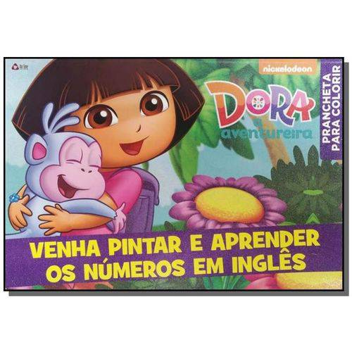 Dora a Aventureira-prancheta para Colorir - (9721)
