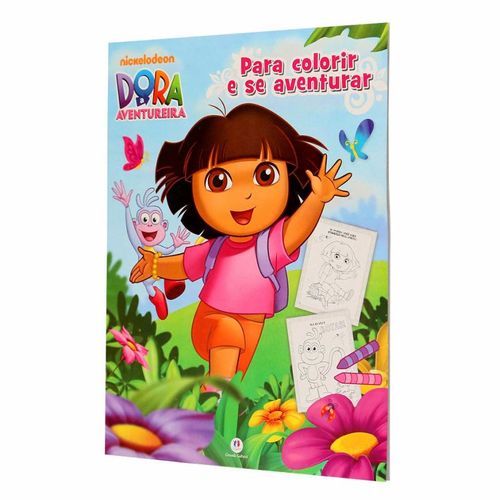 Dora, Aventureira: para Colorir e se Aventurar - Gigante - Ciranda Cultural