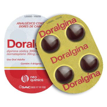 Doralgina Neo Quimica 4 Comprimidos