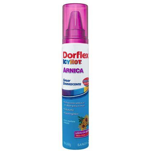 Dorflex Icy Hot Arnica Spray Efervescente Corporal 90ml