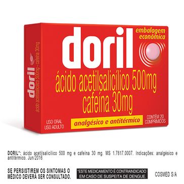 Doril Hypera 20 Comprimidos
