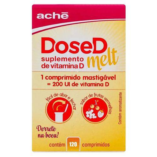 Dose D Melt Aché - 120 Comprimidos