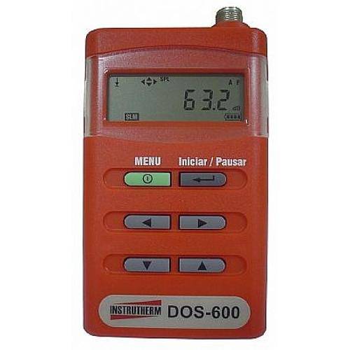 Dosímetro Digital Portátil Instrutherm Dos-600 com Certificado de Calibração