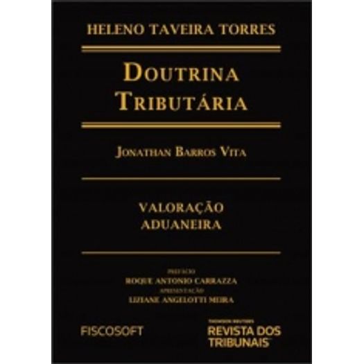 Doutrina Tributaria - Vol 2 - Rt