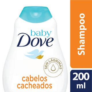 Dove Baby Shampoo Cabelos Cacheados Hidratação Enriquecida 200ml