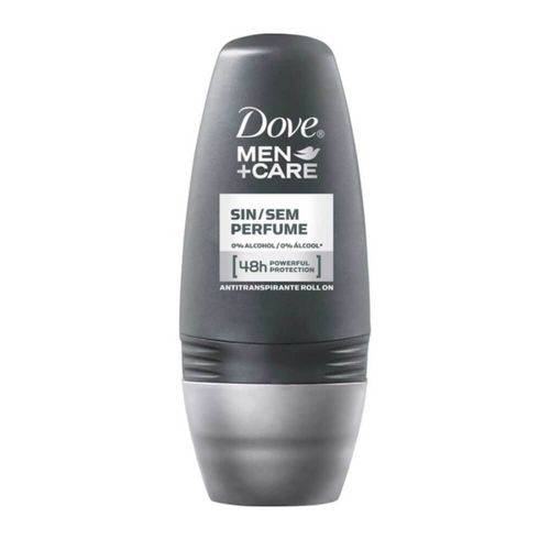 Dove S/ Perfume Desodorante Rollon Masculino 50ml