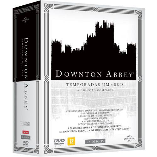 Downton Abbey - a Coleção Completa Legacy - as 6 Temporadas + 3 Discos Bônus