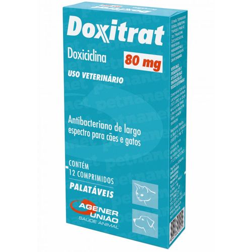 Doxitrat 80 Mg – 12 Comprimidos _ Agener 80mg