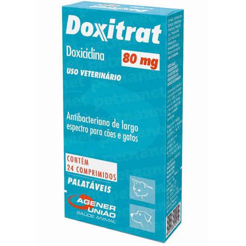 Doxitrat 80 Mg – 24 Comprimidos _ Agener 80mg