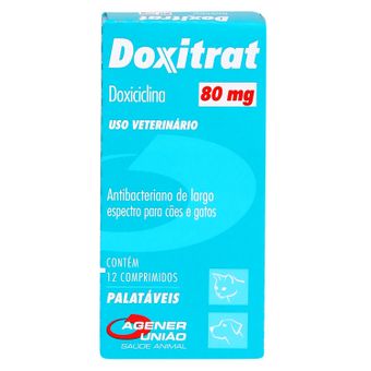 Doxitrat Agener 80mg C/ 12 Comprimidos