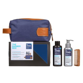 Dr. Jones The Barber Box Kit - Shampoo + Balm + Pente Kit