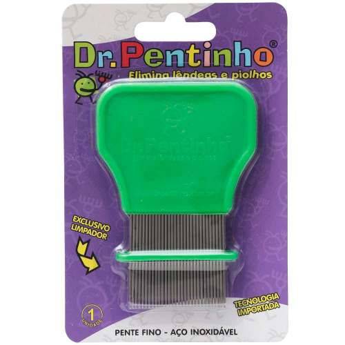 Dr. Pentinho Pente Fino em Aço Inox