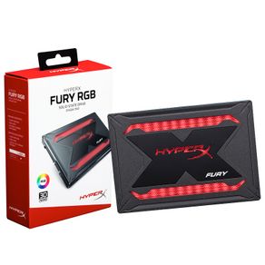 Drive SSD Gamer 960GB HyperX SHFR200/960G Fury 2.5 Led RGB SATA III
