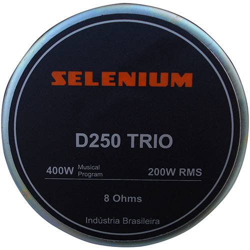 Driver D250 Trio 200Wrms - Selenium
