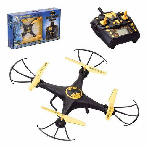 Drone Quadricoptero Batman Giro 360 Controle Remoto Infantil Brinquedo