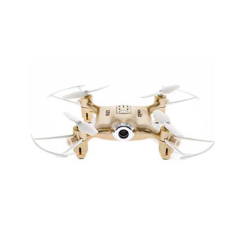 Drone Syma X21w Fpv Real-time Câmera Hd-wifi - Dourado D