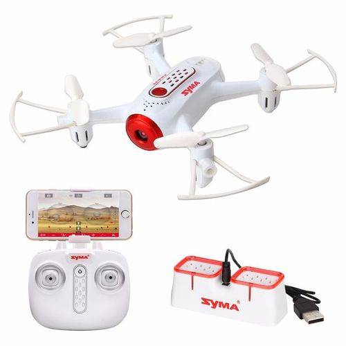Drone Syma X22w Fpv Real Time Wf Branco