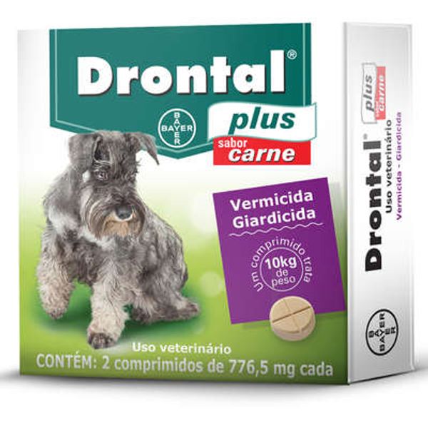 Drontal Plus 776,5 Mg - 2 Comprimidos