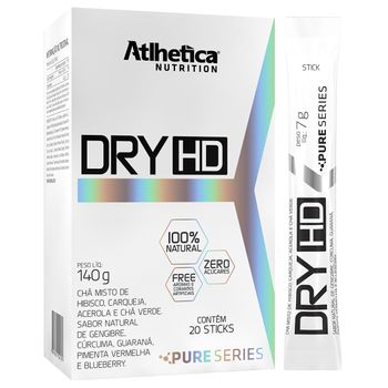 Dry HD 20 Sachês - Atlhetíca Nutrition