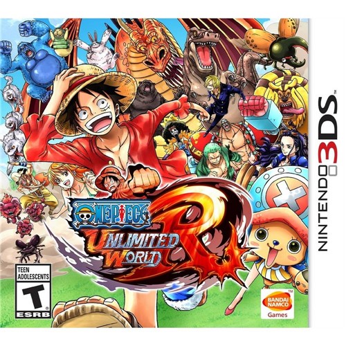 3ds - One Piece: Unlimited World Red