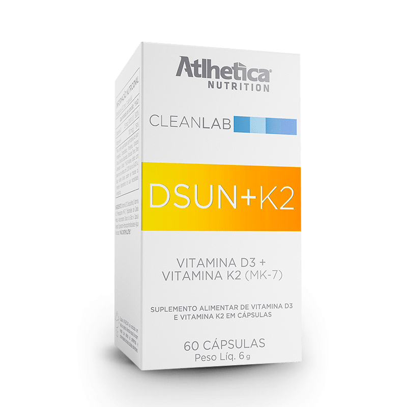 DSun + K2 (60 Caps) - Atlhetica Nutrition