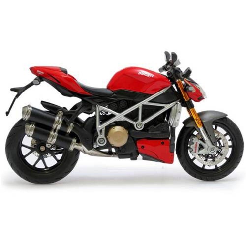 Ducati Streetfighter S Maisto 1:12 Vermelho