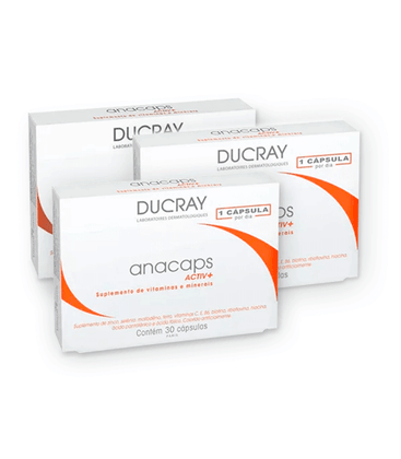 Ducray Kit Anacaps Activ Antiqueda 90caps