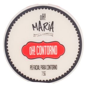 Duo Pó Facial Contorno OH! Maria By Lola Cosmetics 3 Bapho