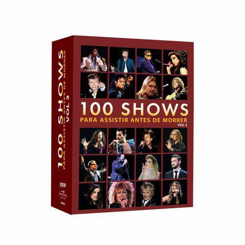 Dvd 100 Shows para Assistir Antes de Morrer Vol.3 - Box (5dvds) - Diversos Internacionais