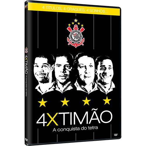 DVD 4 X Timão - a Conquista do Tetra