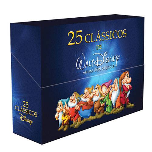 DVD - 25 Clássicos Disney