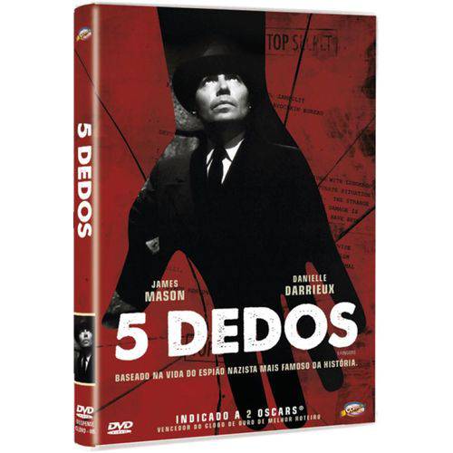 DVD 5 Dedos - James Mason