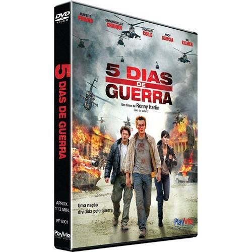 DVD 5 Dias de Guerra