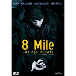 DVD 8 Mile - Rua das Ilusões